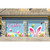 7' x 8' Easter Eggs Split Car Garage Door Banner - IMAGE 2
