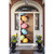 36" x 80" Brown and Pink Easter Eggs Front Door Banner - IMAGE 2