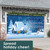 Winter Wonderland Season's Greetings Double Car Garage Door Banner - 7' x 16' - IMAGE 5