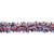 25' Blue and Red Novelty Christmas Twist Garland - IMAGE 1
