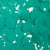 15' Emerald Green Contemporary Floral Sheeting Party Streamers - IMAGE 2