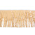 15" x 10' Beige Christmas Fringe Party Streamer - IMAGE 1