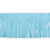 15" x 10' Light Blue Christmas Fringe Party Streamer - IMAGE 1