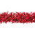 25' Red Twist Shiny Tinsel Christmas Garland - Unlit - IMAGE 1