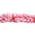 25' Pink Shiny Tinsel Christmas Garland - Unlit - IMAGE 1