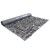 15' Gray Contemporary Floral Sheeting Party Streamers - IMAGE 1