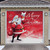 Jolly Santa Merry Christmas Single Car Garage Door Banner - 7' x 8' - IMAGE 2