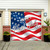 Happy 4th of July American Flag Single Car Garage Door Banner - 7' x 8' - IMAGE 2
