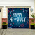 Happy 4th of July Fireworks Patriotic Single Car Garage Door Banner - 7' x 8' - IMAGE 2