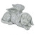 10" Sleeping Dog Angel Outdoor Garden Statue - IMAGE 2