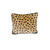 Cheetah Print Cotton Throw Pillow - 21" - Brown and Black - Set of 2 - IMAGE 1