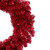 24" Metallic Red Artificial Double Tinsel Christmas Wreath - Unlit - IMAGE 2