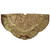 72" Gold Quilted Christmas Tree Skirt with Iridescent Sequins - IMAGE 2