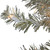3' Metallic Platinum Artificial Tinsel Christmas Tree - Clear Lights - IMAGE 3