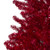 4.5' Metallic Red Tinsel Artificial Christmas Tree - Unlit - IMAGE 3