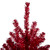 7' Metallic Red Tinsel Artificial Christmas Tree - Unlit - IMAGE 3