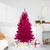 6' Metallic Pink Tinsel Artificial Christmas Tree - Unlit - IMAGE 1