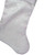 22.25" White with Pink Iridescent Glitter Christmas Stocking with Satin Cuff - IMAGE 4