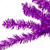 7' Metallic Purple Tinsel Artificial Christmas Tree - Unlit - IMAGE 2