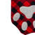 15.5" Red and Black Buffalo Plaid Pet Embroidered Christmas Stocking - IMAGE 3