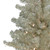 9' Pre-Lit Metallic Platinum Artificial Tinsel Christmas Tree - Clear Lights - IMAGE 3