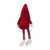 12" Red and Gray Sitting Christmas Gnome with Dangling Legs - IMAGE 4