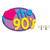 Set of 24 Multi Color “I Love The 90’s Cutouts” 21.5” - IMAGE 1