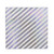 Pack of 12 White and Purple Iridescent Striped 2-Ply Beverage Napkins 6.5” - IMAGE 1
