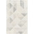 9' x 12' Diamond Style Beige and Gray Rectangular Area Throw Rug - IMAGE 1