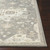 9' x 12' Beige and Gray Floral Hand Tufted Rectangular Area Throw Rug - IMAGE 6