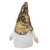 12" Gnome with Gold and White Flip Sequin Hat Christmas Decoration