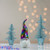 13" Gnome with Rainbow and Silver Flip Sequin Hat Christmas Decoration - IMAGE 2