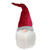 23" Gnome with Bendable Glitter Red Velvet Hat Christmas Decoration - IMAGE 1