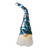 10" Pre-lit Gnome with Blue and Silver Flip Sequin Hat Christmas Decoration - IMAGE 1