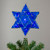 Blue and Gold Colored Hanukkah Star LED Tree Topper 11.5" - IMAGE 5