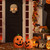 Lighted Sisal Jack O' Lanterns Outdoor Halloween Decorations - 16" - Set of 2 - IMAGE 2