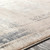 9'3" x 12'3" Distressed Finish Ivory and Gray Rectangular Area Throw Rug