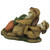 12.5" Bunny Laughing Holding a Carrot Outdoor Garden Statue - IMAGE 1