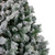 7.5' Pre-Lit Flocked Somerset Spruce Artificial Christmas Tree - Clear Lights - IMAGE 2