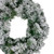 Flocked Somerset Spruce Artificial Christmas Wreath - 36-Inch, Unlit - IMAGE 4