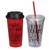 Start Each Day and Keep Calm Tumbler and Travel Cup Set 16 oz. - Set of 2 - IMAGE 1