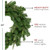 Pre-Lit Roosevelt Fir Artificial Christmas Wreath - 24-Inch, Warm White LED Lights - IMAGE 5