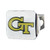 4" Stainless Steel and Green NCAA Georgia Tech Yellow Jackets Hitch Cover - IMAGE 1
