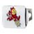 4" Stainless Steel and Red NCAA Arizona State Sun Devils Hitch Cover - IMAGE 1