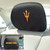 13" Black and Yellow NCAA Arizona State Sun Devils Headrest Cover - IMAGE 2