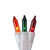 Everglow Chasing Mini Christmas Light Set - Multi-Color - 34.75 ft White Wire - 140ct - IMAGE 3