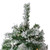 6.5' Pre-Lit Flocked Winter Park Fir Artificial Christmas Tree - Clear Lights - IMAGE 3