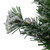 Pre-Lit Flocked Somerset Spruce Artificial Christmas Wreath, 24-Inch, Candlelight LED Lights - IMAGE 3