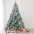 6.5' Flocked Somerset Spruce Artificial Christmas Tree - Unlit - IMAGE 2