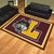 8' x 10' Maroon and Yellow NCAA Loyola Ramblers Rectangular Plush Area Throw Rug - IMAGE 2